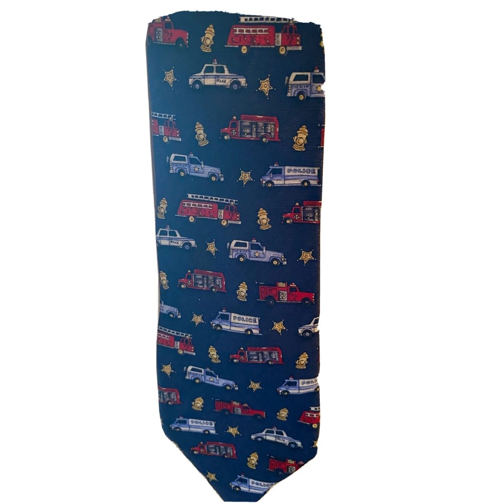 Dockers Men’s Tie Emergency Vehicle: Police, Firefighter, And EMS